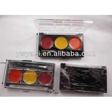 Rectangle Shape 3 Color Lip Balm